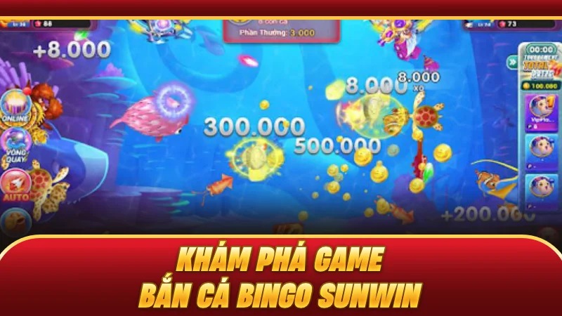 Khám phá game bắn cá BINGO SUNWIN