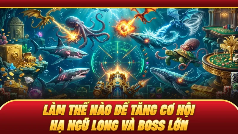 Làm thế nào để tăng cơ hội hạ Ngũ Long và boss lớn?