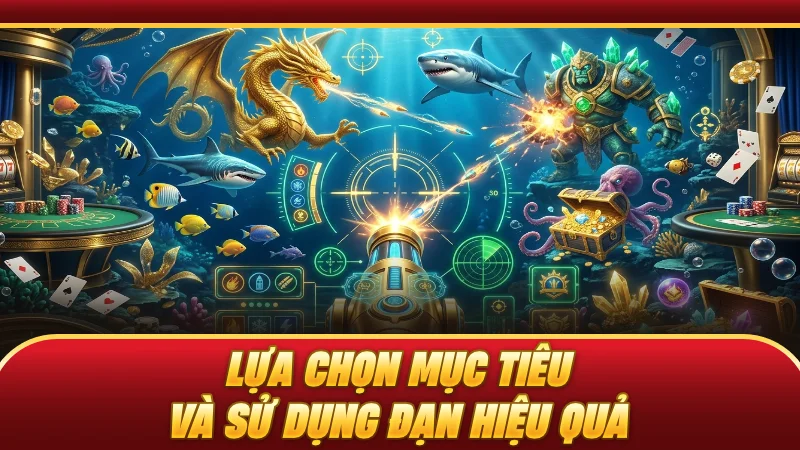 Lựa chọn mục tiêu và sử dụng đạn hiệu quả