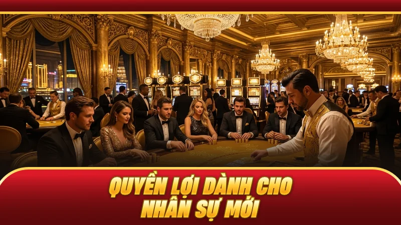 Quyền lợi dành cho nhân sự mới