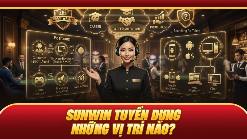 SUNWIN tuyển dụng những vị trí nào?