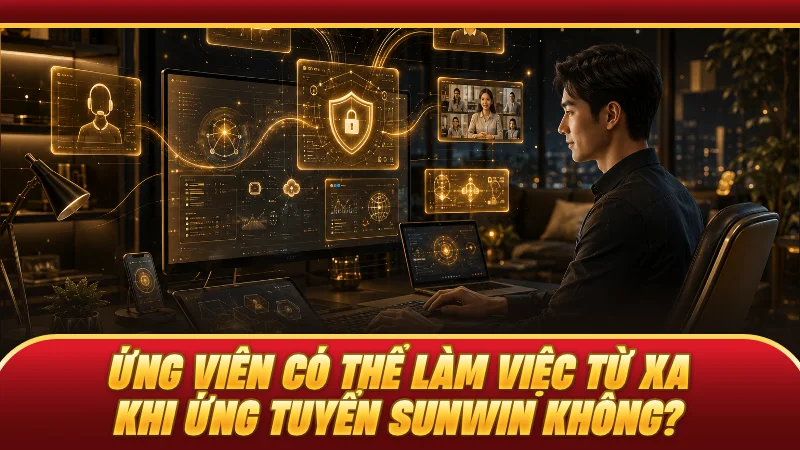 Ứng viên có thể làm việc từ xa khi ứng tuyển SUNWIN không?