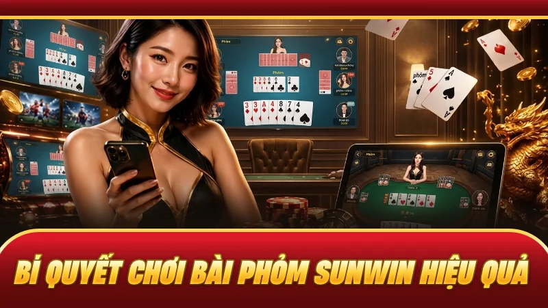 Bí quyết chơi bài Phỏm SUNWIN hiệu quả