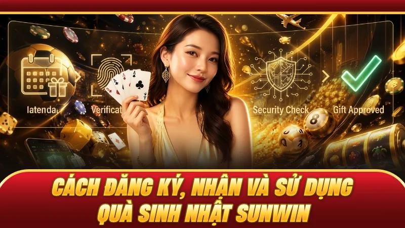 Cách đăng ký, nhận và sử dụng quà sinh nhật SUNWIN
