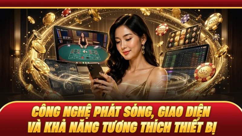 Công nghệ phát sóng, giao diện và khả năng tương thích thiết bị