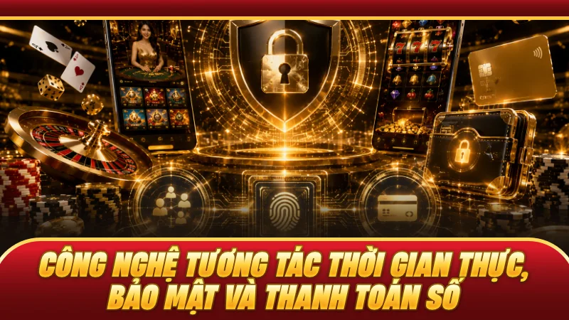 Công nghệ tương tác thời gian thực, bảo mật và thanh toán số
