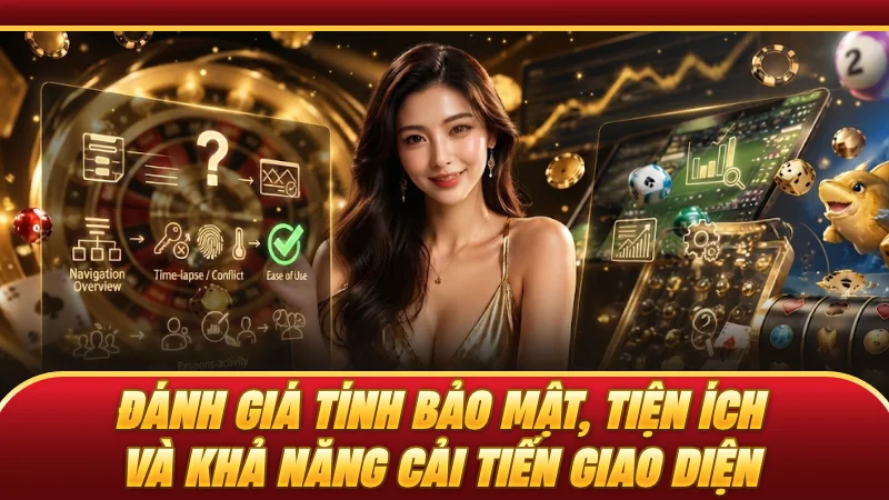 Đánh giá tính bảo mật, tiện ích và khả năng cải tiến giao diện