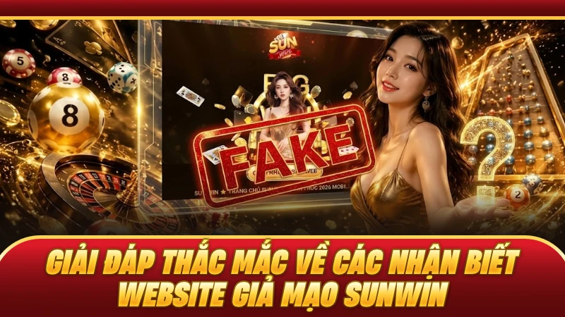 Giải đáp thắc mắc về các nhận biết website giả mạo SUNWIN
