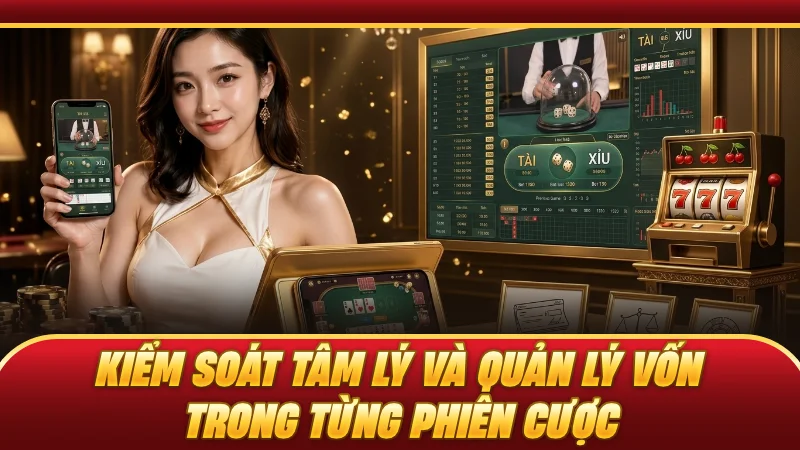 Kiểm soát tâm lý và quản lý vốn trong từng phiên cược