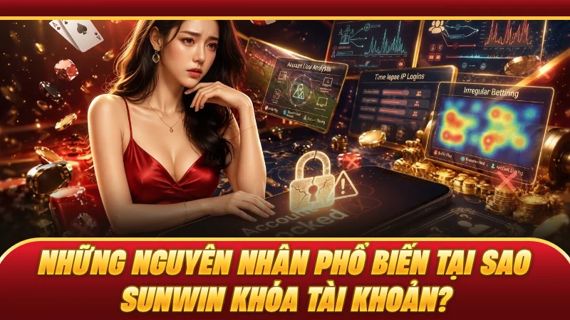 Những nguyên nhân phổ biến tại sao SUNWIN khóa tài khoản?