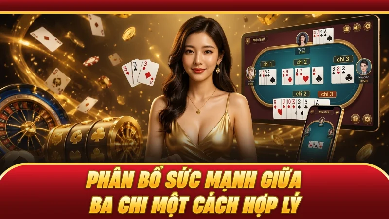Phân bổ sức mạnh giữa ba chi một cách hợp lý