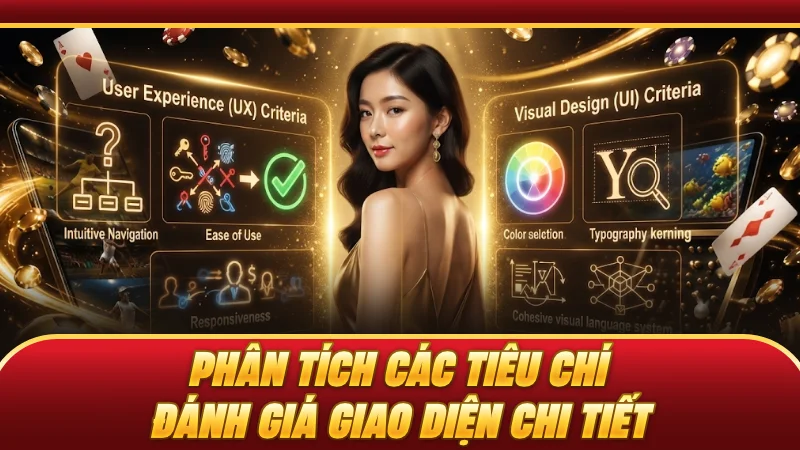 Phân tích các tiêu chí đánh giá giao diện chi tiết