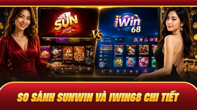 So sánh SUNWIN và IWIN68 chi tiết