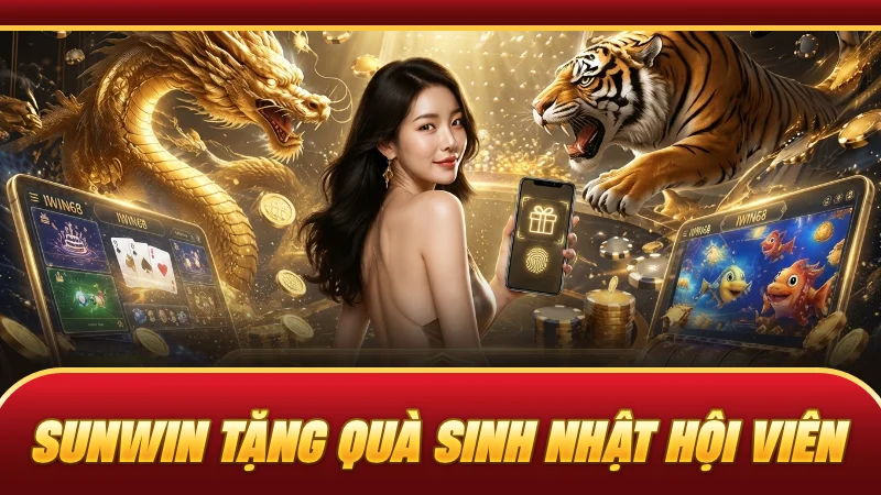 SUNWIN Tặng Quà Sinh Nhật Hội Viên