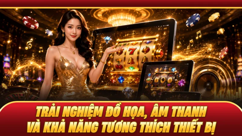 Trải nghiệm đồ họa, âm thanh và khả năng tương thích thiết bị