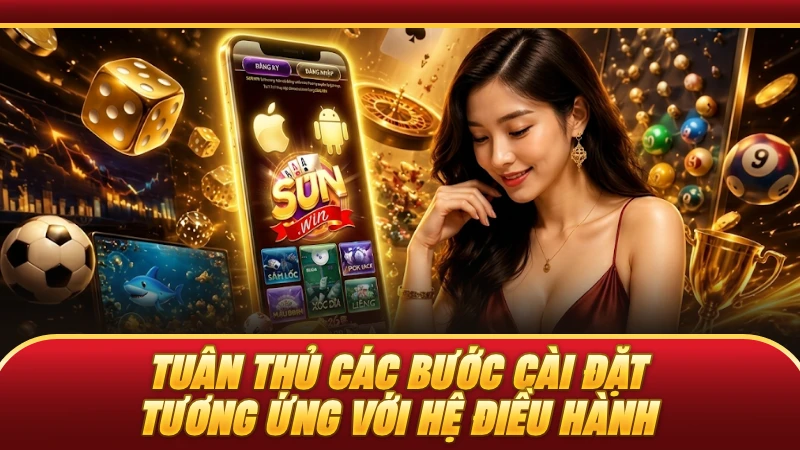 Tuân thủ các bước cài đặt tương ứng với hệ điều hành