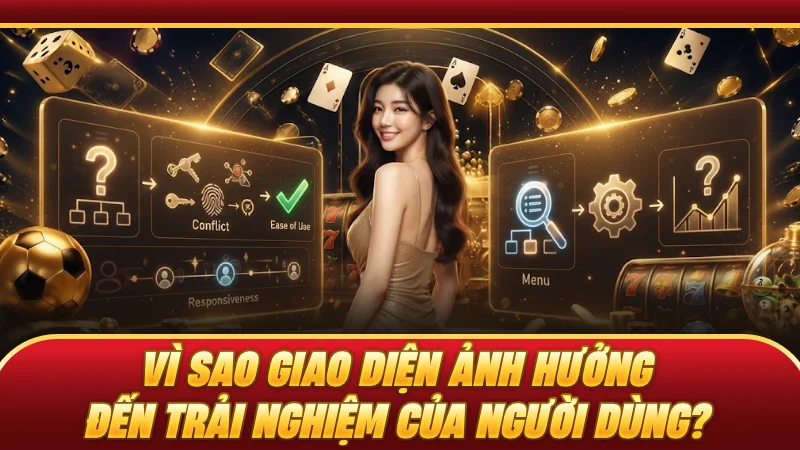 Vì sao giao diện ảnh hưởng đến trải nghiệm của người dùng?